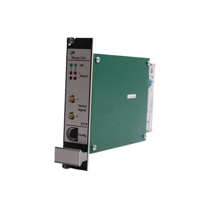 Emerson A6210 Thrust Position, Differential Expansion, And Rod Position Monitor